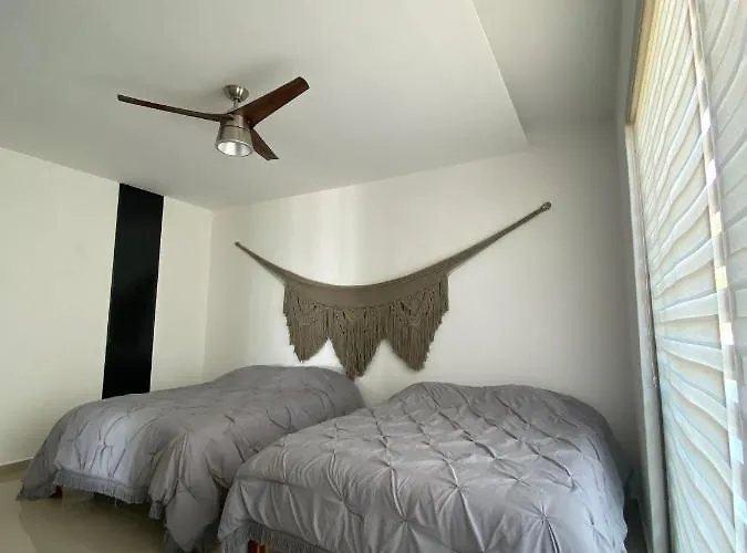 Angelina 28 Beachfront And Family - Modern And Relaxing Long - 20 Min From Cancun Airport