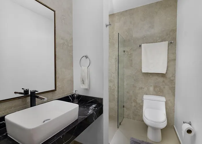 Angelina 28 Beachfront And Family - Modern And Relaxing Long - 20 Min From Cancun Airport Apartamento Puerto Morelos