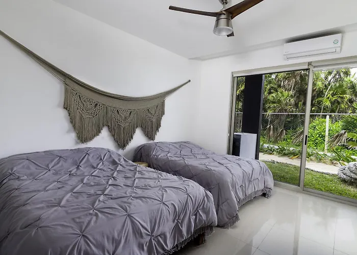 Angelina 28 Beachfront And Family - Modern And Relaxing Long - 20 Min From Cancun Airport Puerto Morelos