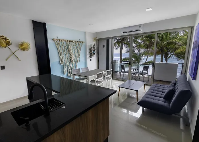 Apartamento Angelina 28 Beachfront And Family - Modern And Relaxing Long - 20 Min From Cancun Airport *