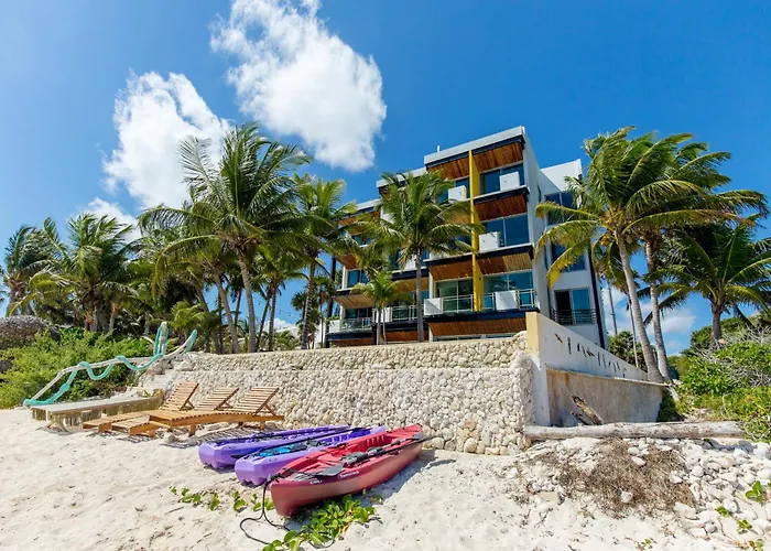 Angelina 28 Beachfront And Family - Modern And Relaxing Long - 20 Min From Cancun Airport