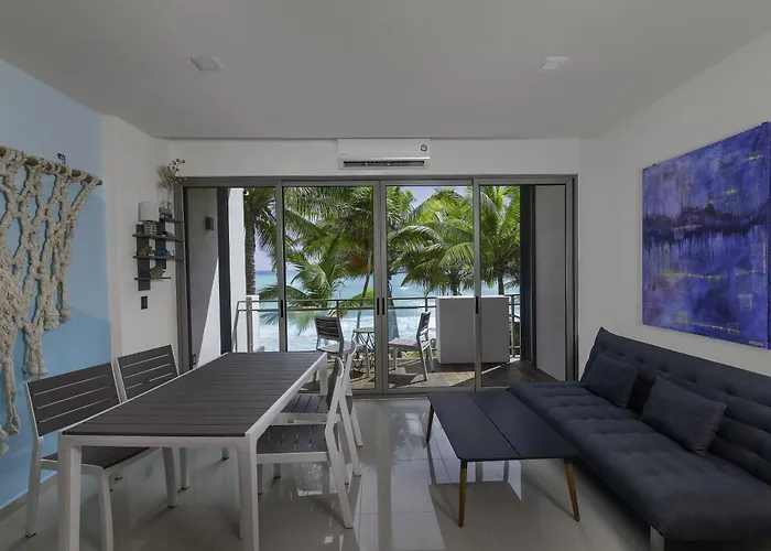 Angelina 28 Beachfront And Family - Modern And Relaxing Long - 20 Min From Cancun Airport