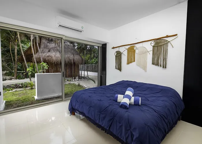 Angelina 28 Beachfront And Family - Modern And Relaxing Long - 20 Min From Cancun Airport Apartamento Puerto Morelos