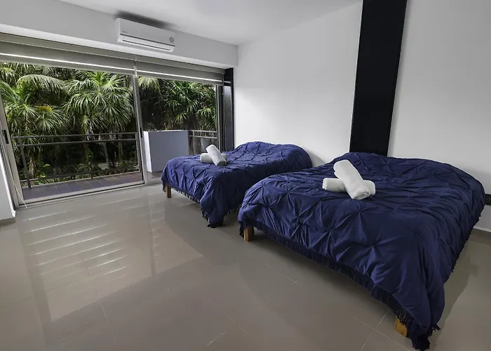 Angelina 28 Beachfront And Family - Modern And Relaxing Long - 20 Min From Cancun Airport Apartamento *