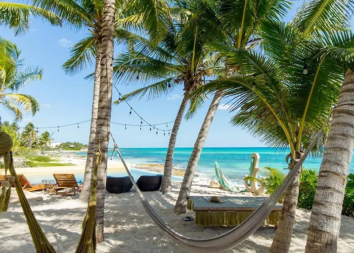 Apartamento Angelina 28 Beachfront And Family - Modern And Relaxing Long - 20 Min From Cancun Airport *