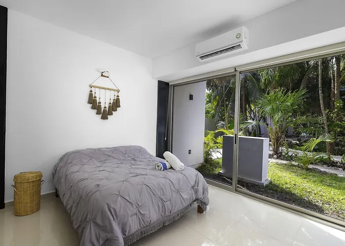 Angelina 28 Beachfront And Family - Modern And Relaxing Long - 20 Min From Cancun Airport Apartamento