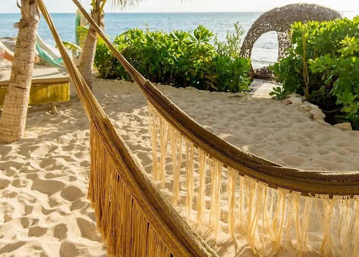 Apartamento Angelina 28 Beachfront And Family - Modern And Relaxing Long - 20 Min From Cancun Airport Puerto Morelos