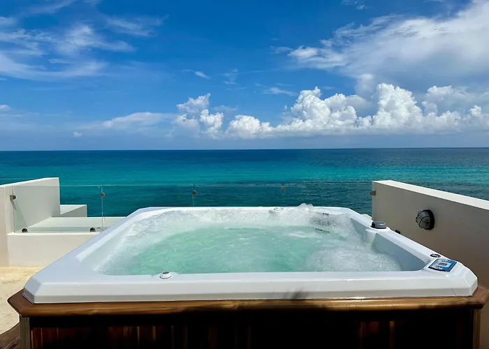 Angelina 28 Beachfront And Family - Modern And Relaxing Long - 20 Min From Cancun Airport *