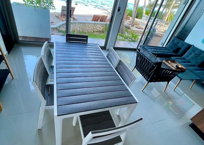 Angelina 28 Beachfront And Family - Modern And Relaxing Long - 20 Min From Cancun Airport Apartamento