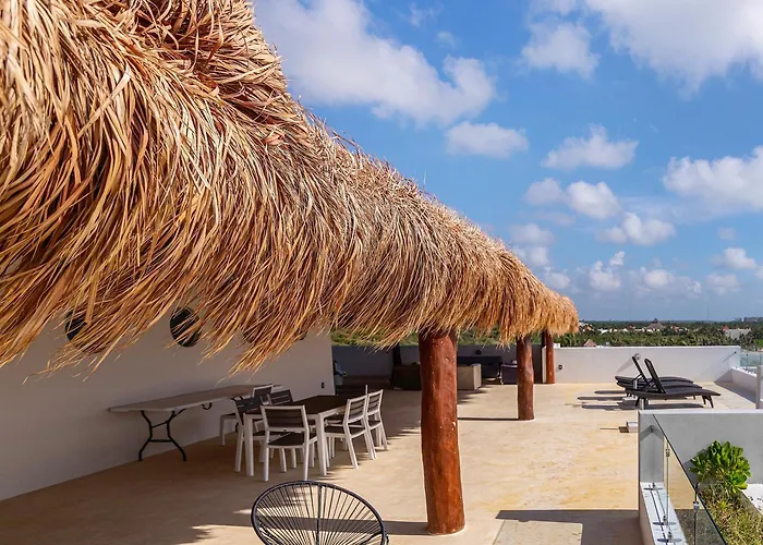 Angelina 28 Beachfront And Family - Modern And Relaxing Long - 20 Min From Cancun Airport * Puerto Morelos