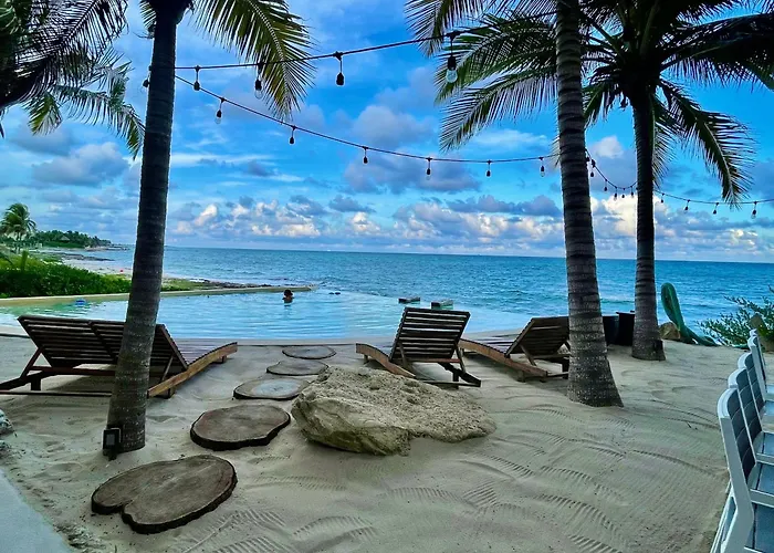 Apartamento Angelina 28 Beachfront And Family - Modern And Relaxing Long - 20 Min From Cancun Airport *